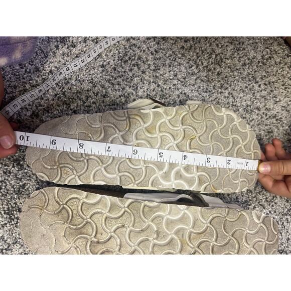 Birkenstock Yao White Strappy Sandal, Women’s 37 Leather‎ Mule Comfort Slip-On - Picture 9 of 9